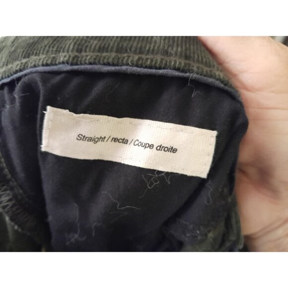 Mens Casual Retro Winter School Straight Leg Corduroy Pants 30x30 Brown - Picture 5 of 14